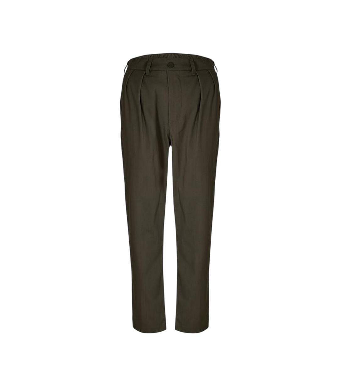 Pantalon Motif/style Uni Femme Kaki Foncé New Balance-2