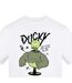 Unisex Adult Ducky T-shirt White Toy Story-3