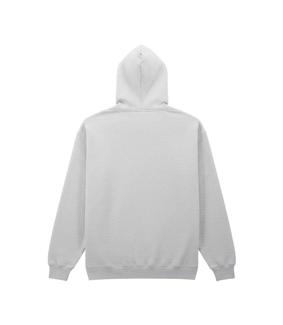 Unisex Adult Midweight Hoodie Ash Grey Gildan-2