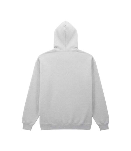 Unisex Adult Midweight Hoodie Ash Grey Gildan