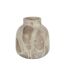 Vase Bouteille Déco Marbre 10cm Beige-2