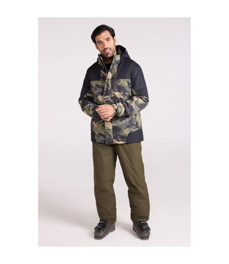 Blouson Et Pantalon De Ski Homme Kaki Foncé Mountain Warehouse