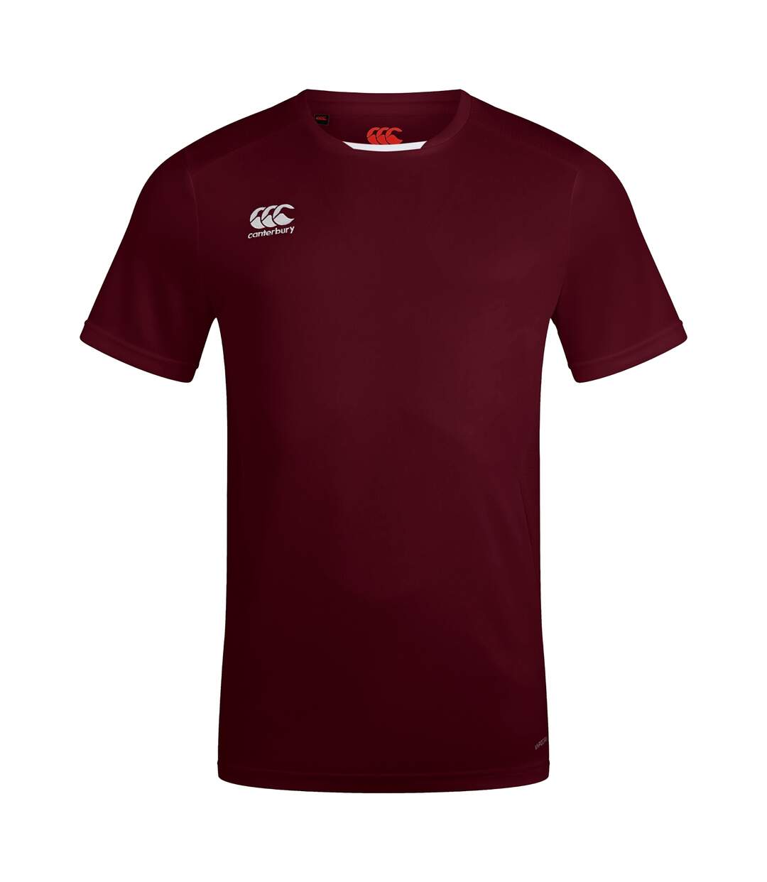 Mens Club Dry T-shirt Maroon Canterbury-2