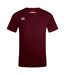 Mens Club Dry T-shirt Maroon Canterbury-2