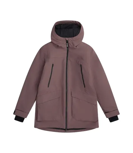 Blouson De Ski Echo Femme Marron Animal