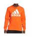 Sweat Orange Homme Adidas Big Logo - S