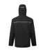 Mens S385 Soft Shell Jacket Black Portwest-2