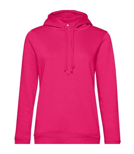 Sweat À Capuche Inspire Femme Rose Magenta B&C