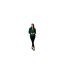 Blouse Motif/style Texturé Femme Vert Noir Biba-1