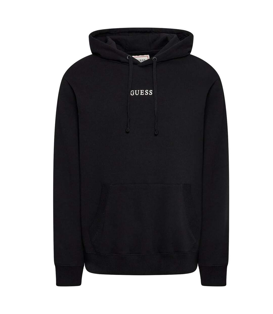 Sweat À Capuche Motif/style Logo Homme Noir Vif Guess-2
