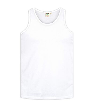 Duke Mens Fabio-1 Kingsize Muscle Vest (White) - UTDC171