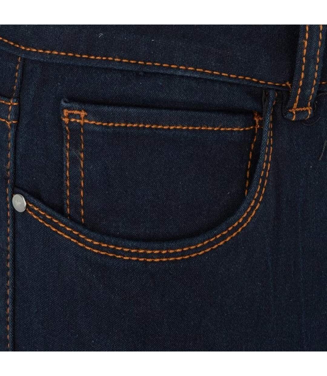 Womens/ladies Cotton Skinny Jeans Night Blue Firetrap-4