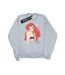 Disney Princess Womens/Ladies Ariel Silhouette Sweatshirt (Heather Grey)