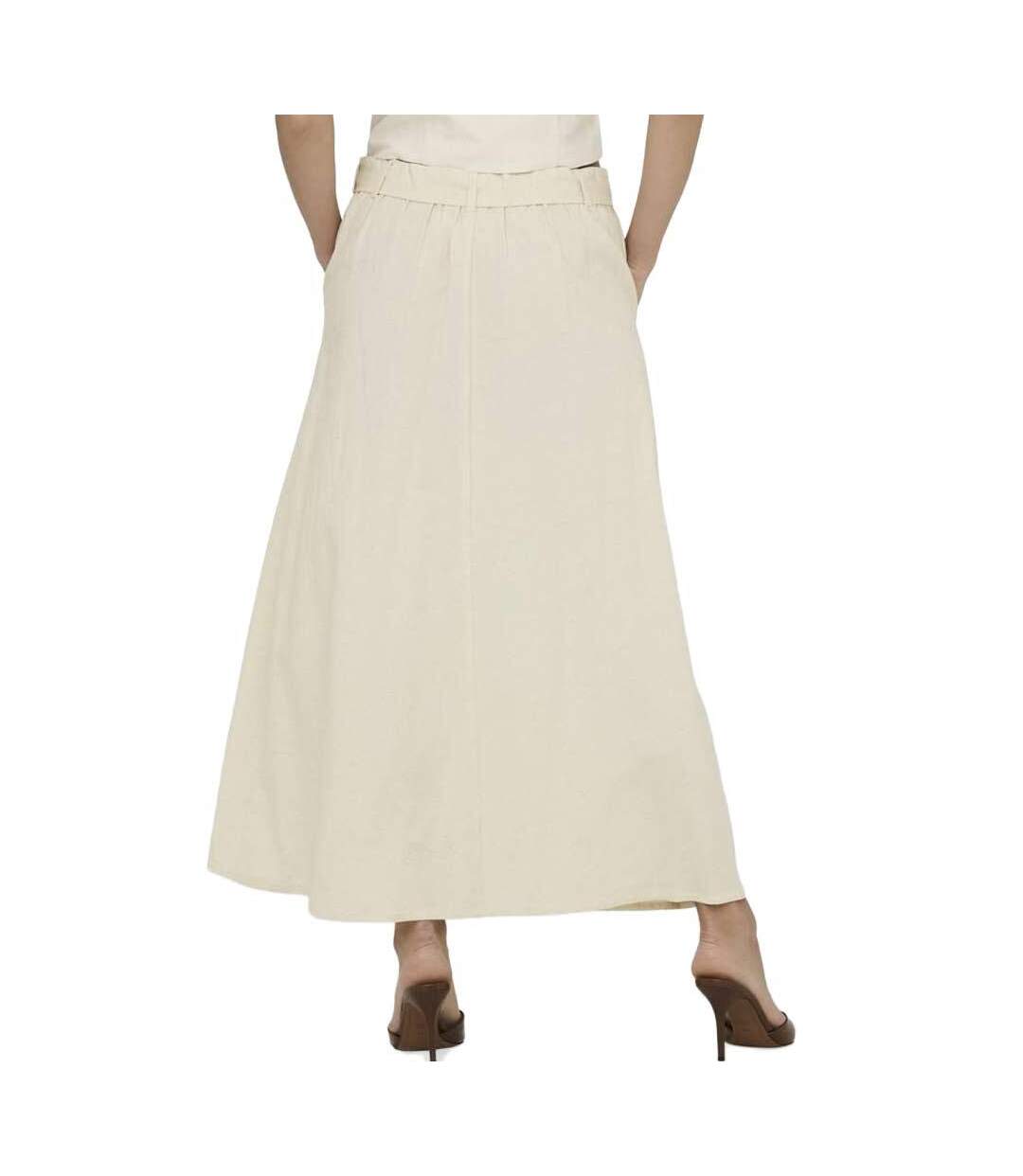 Jupe beige femme jdy milan-2