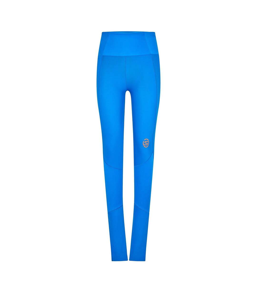Womens/ladies Series-5 Skyscraper Full Length Leggings Blue Skins-1