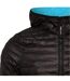 Womens/ladies Polyester Regular Padded Jacket Black Replay-3
