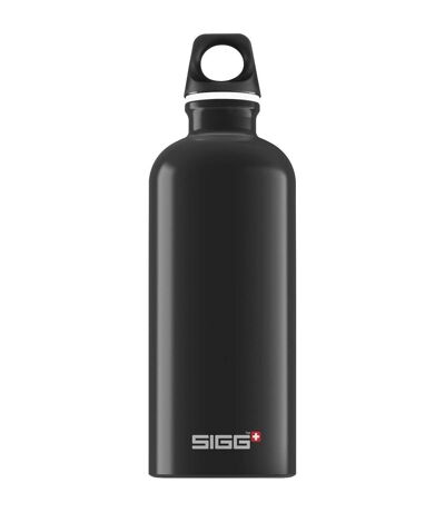 Travel water bottle 0.6l black Sigg