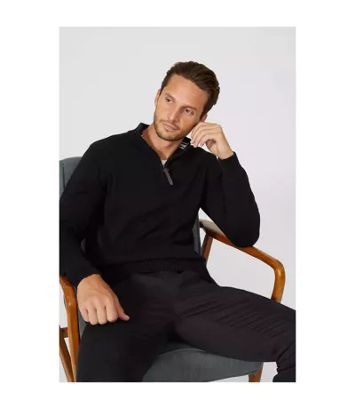 Pull Premium Homme Noir Maine