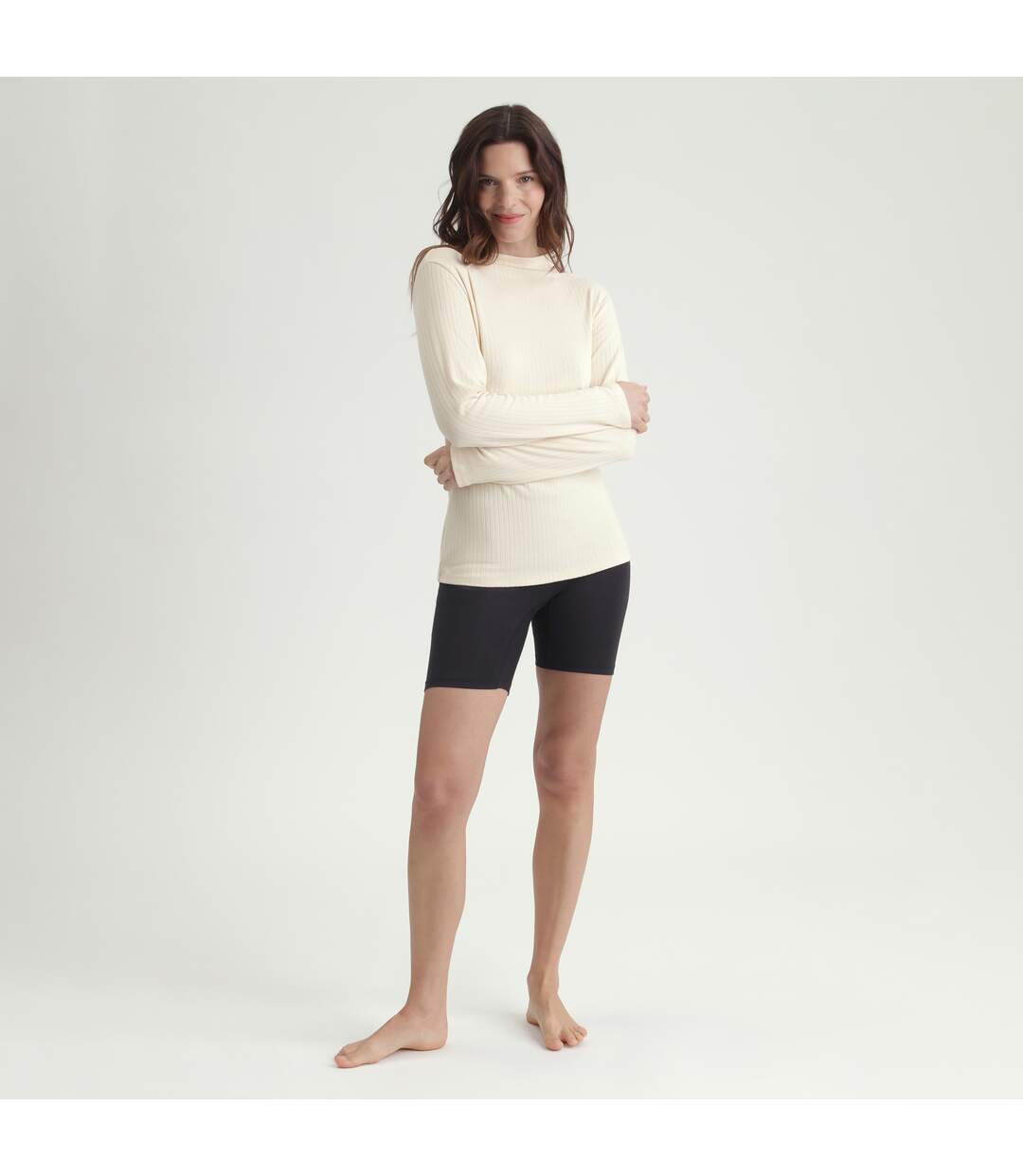 T-shirt thermique manches longues et col montant Thermal-1