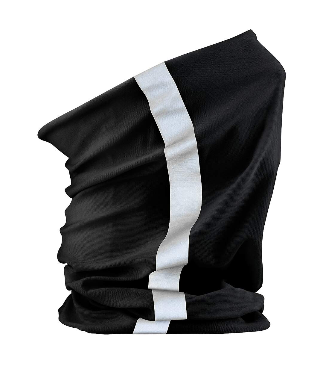 Tour de cou multi-usage à visibilité améliorée adulte unisexe taille unique noir Beechfield-2