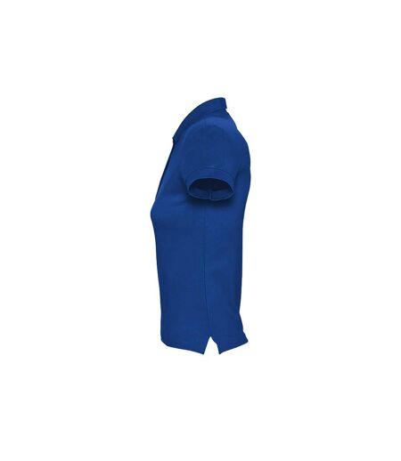 SOLS Womens/Ladies Passion Pique Short Sleeve Polo Shirt (Royal Blue) - UTPC317