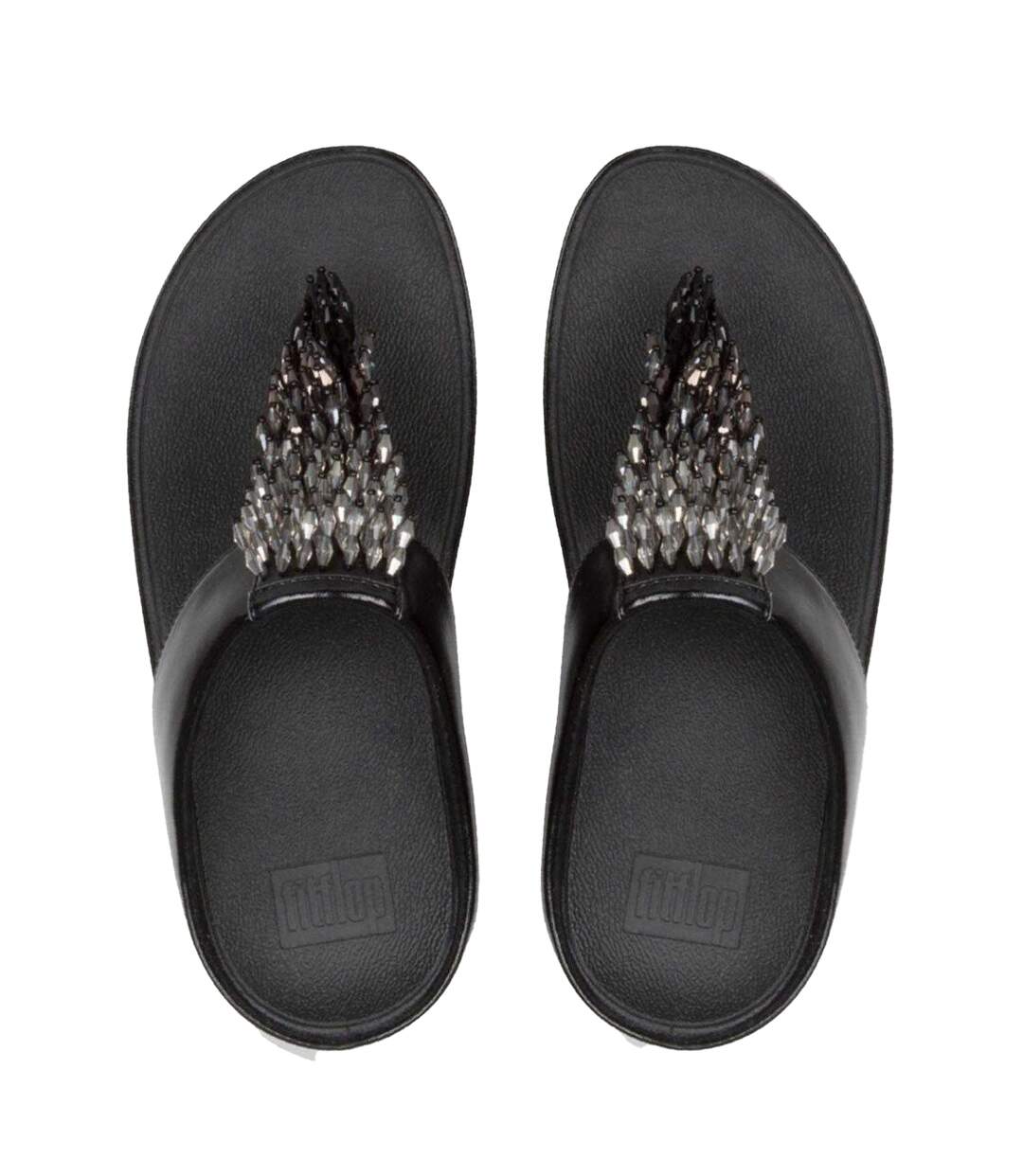Sandales Style Ombré Rumba Femme Noir Fit Flop-4