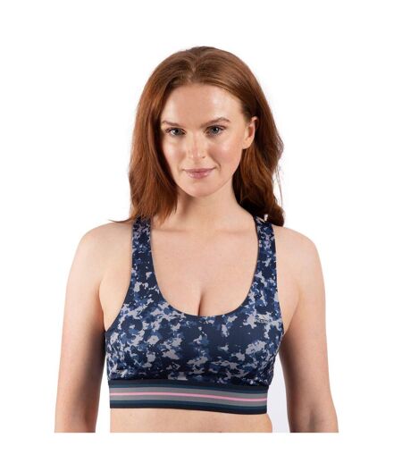Trespass Womens/Ladies Stephanie Camo Crop Top (Navy) - UTTP5625