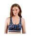 Trespass Womens/Ladies Stephanie Camo Crop Top (Navy) - UTTP5625-4