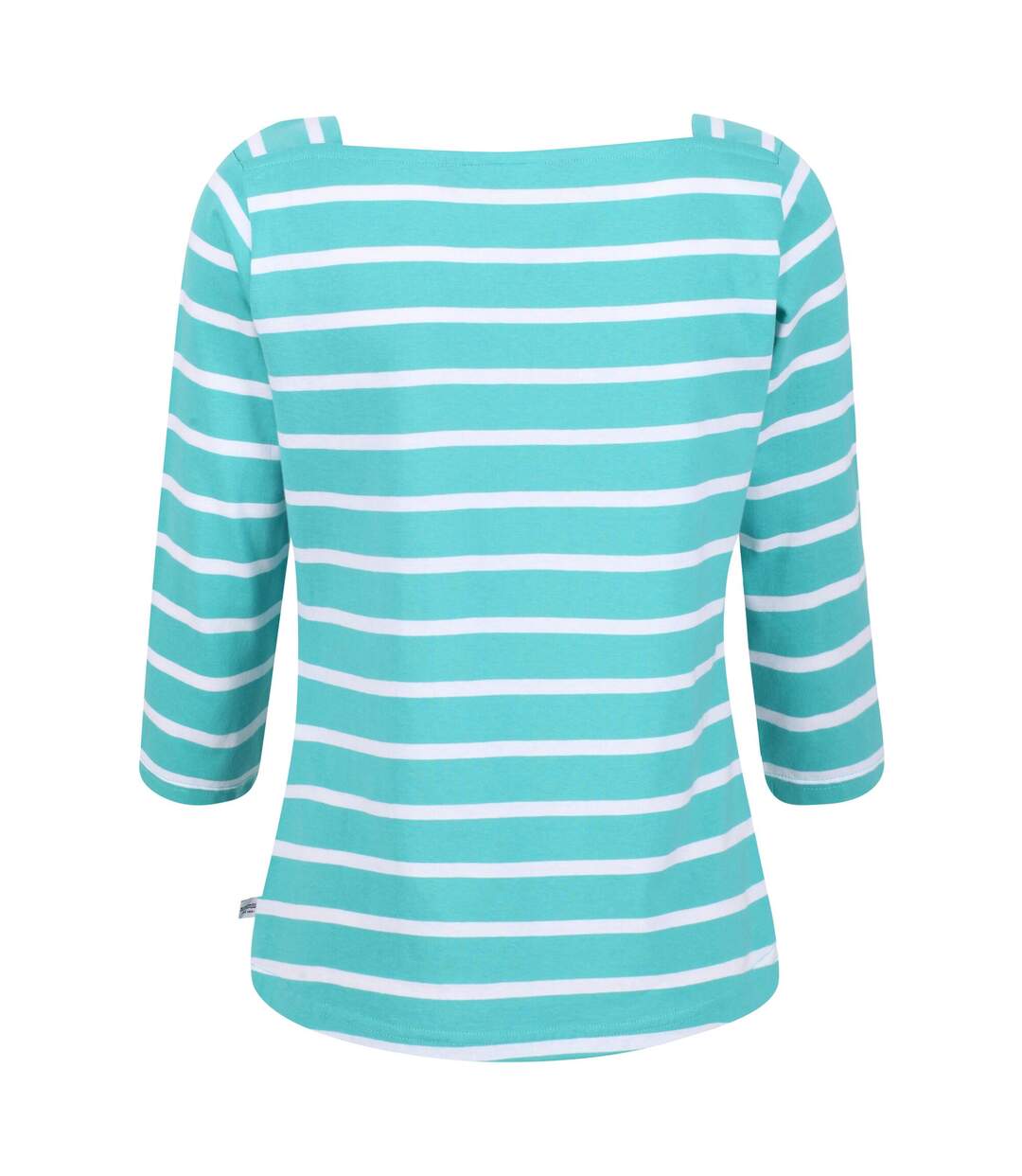 T-shirt polexia femme turquoise vif / blanc Regatta-2