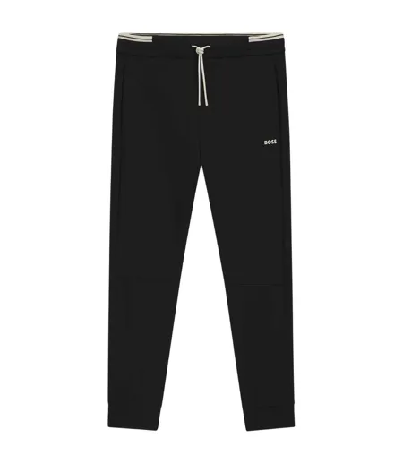 Mens Hbg Zone Tapered Jogging Bottoms Black Boss