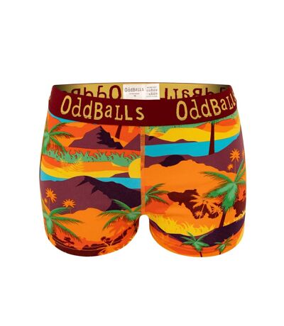 Womens/ladies waikiki boxer shorts multicoloured OddBalls