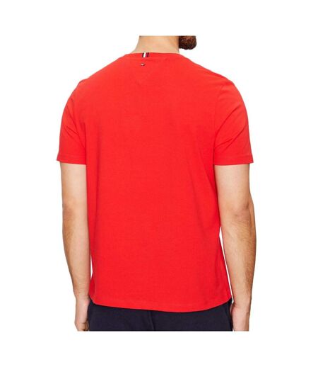 T-shirt Rouge Homme Tommy Hilfiger Graphic - M