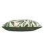 Laurel botanical cushion cover one size forest green Paoletti-3