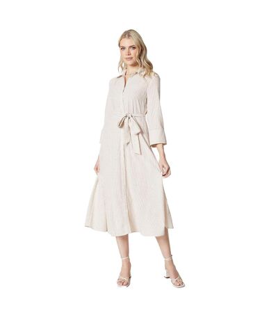 Robe Chemisier Mi-longue Femme Taupe Principles