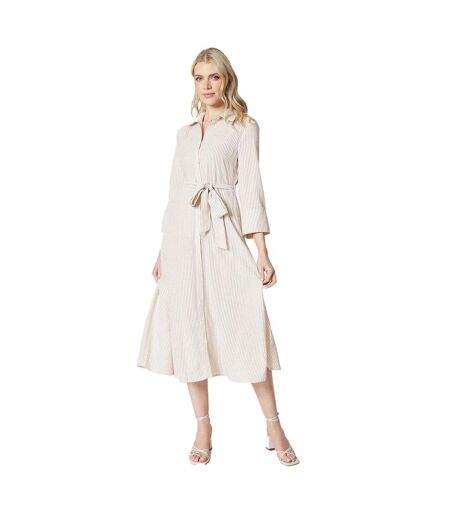 Robe Chemisier Mi-longue Femme Taupe Principles
