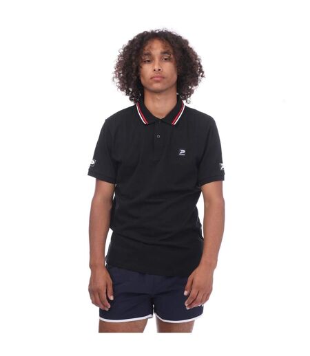 Unisex Adult Grenoble Polo Shirt Black Patrick