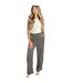 Womens/ladies Polyester Abstract Trousers Multicoloured AX Paris-4