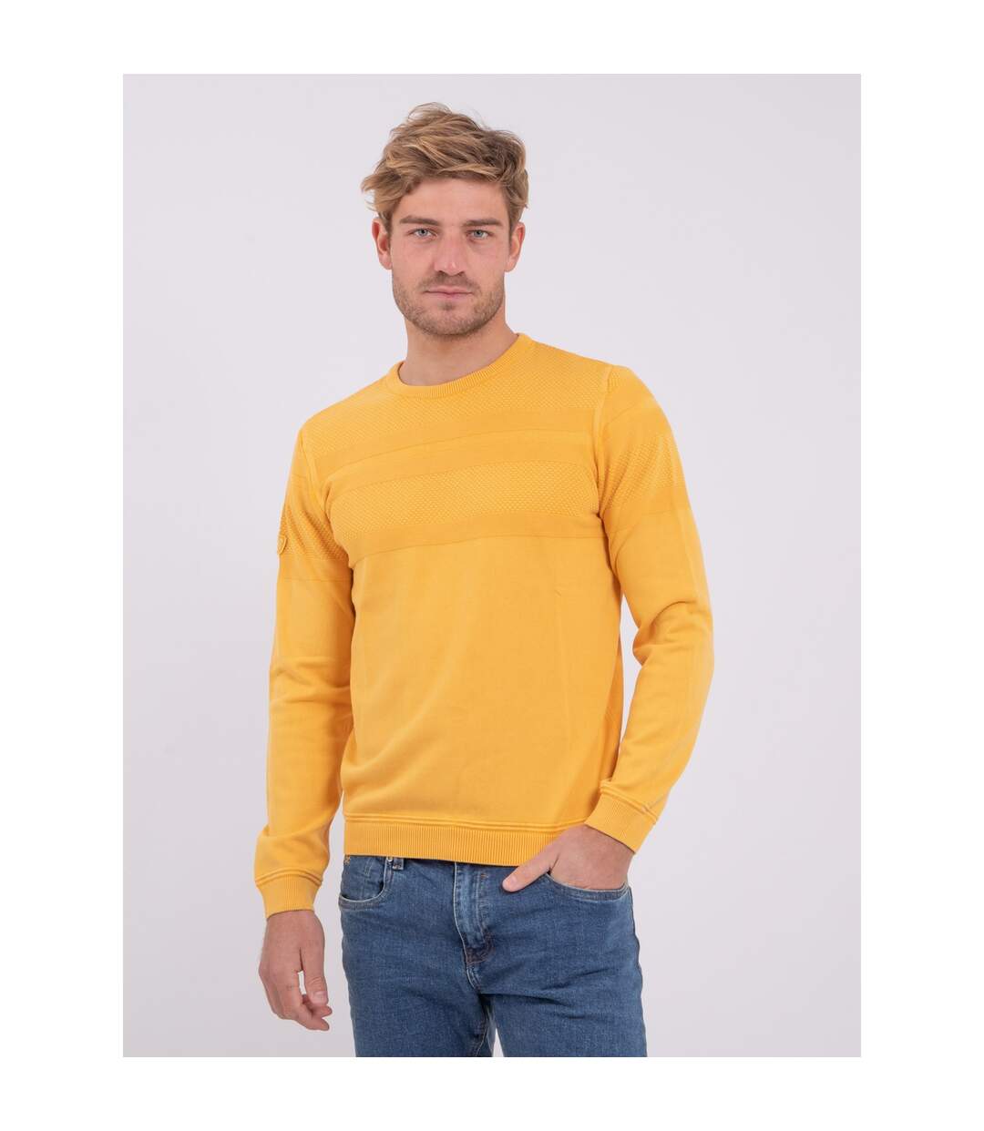 Pull fin col rond AMAZARIN