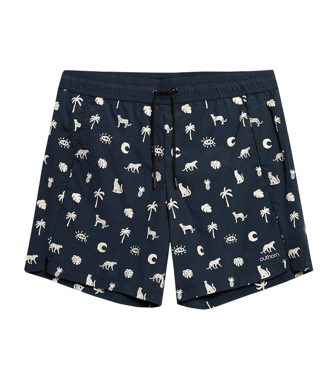 Short De Bain Othss23ubdsm038 Homme Noir Outhorn-2