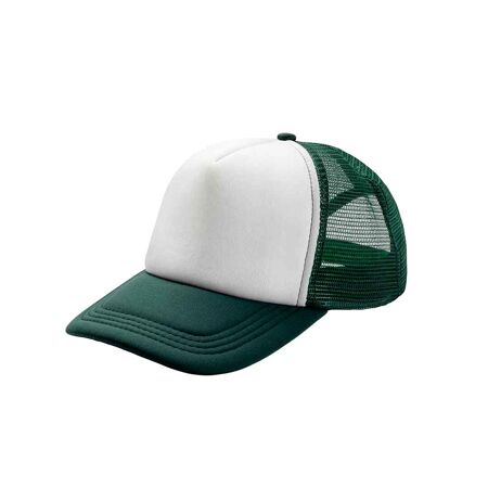 Casquette trucker core vert bouteille / blanc Result