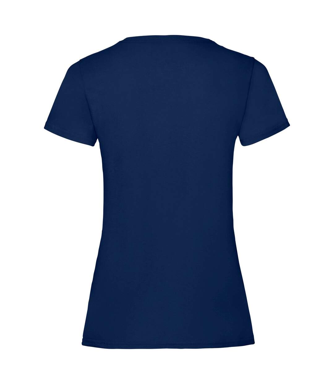 Fruit Of The Loom Ladies/Womens Lady-Fit Valueweight Short Sleeve T-Shirt (Pack Of 5) (Navy) - UTBC4810