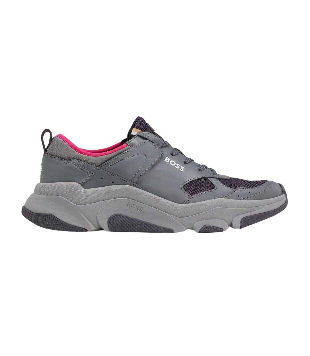 Baskets Asher Homme Gris Hugo Boss-3