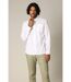 Chemise unie classique en lin avec manches longues et boutons SOLE-2