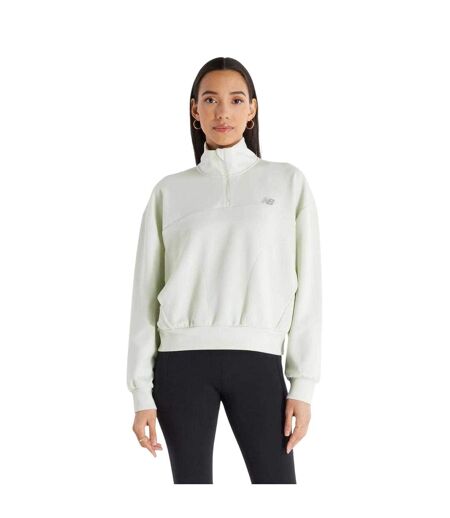 Sweat Femme Turquoise Pâle New Balance