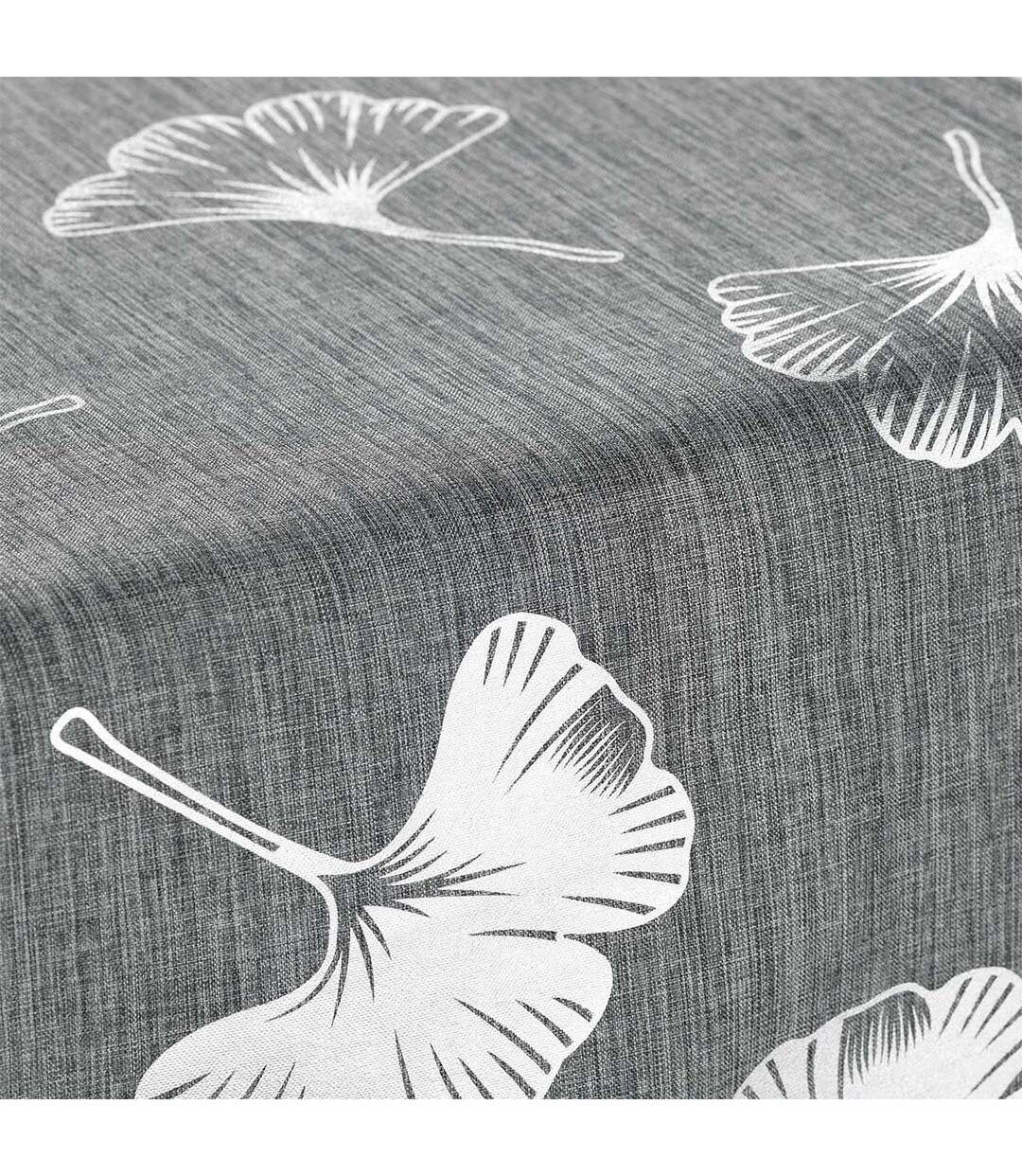 Nappe & Chemin de Table Euphoria 140x250cm Gris & Argent-2