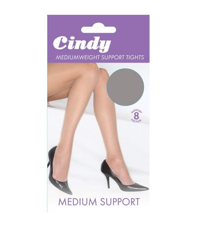 Cindy Womens/Ladies Mediumweight Support Tights (1 Pair) (Diamond)