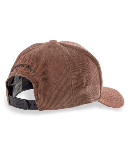 Casquette trucker en velours avec écusson animal Bull Hatfield