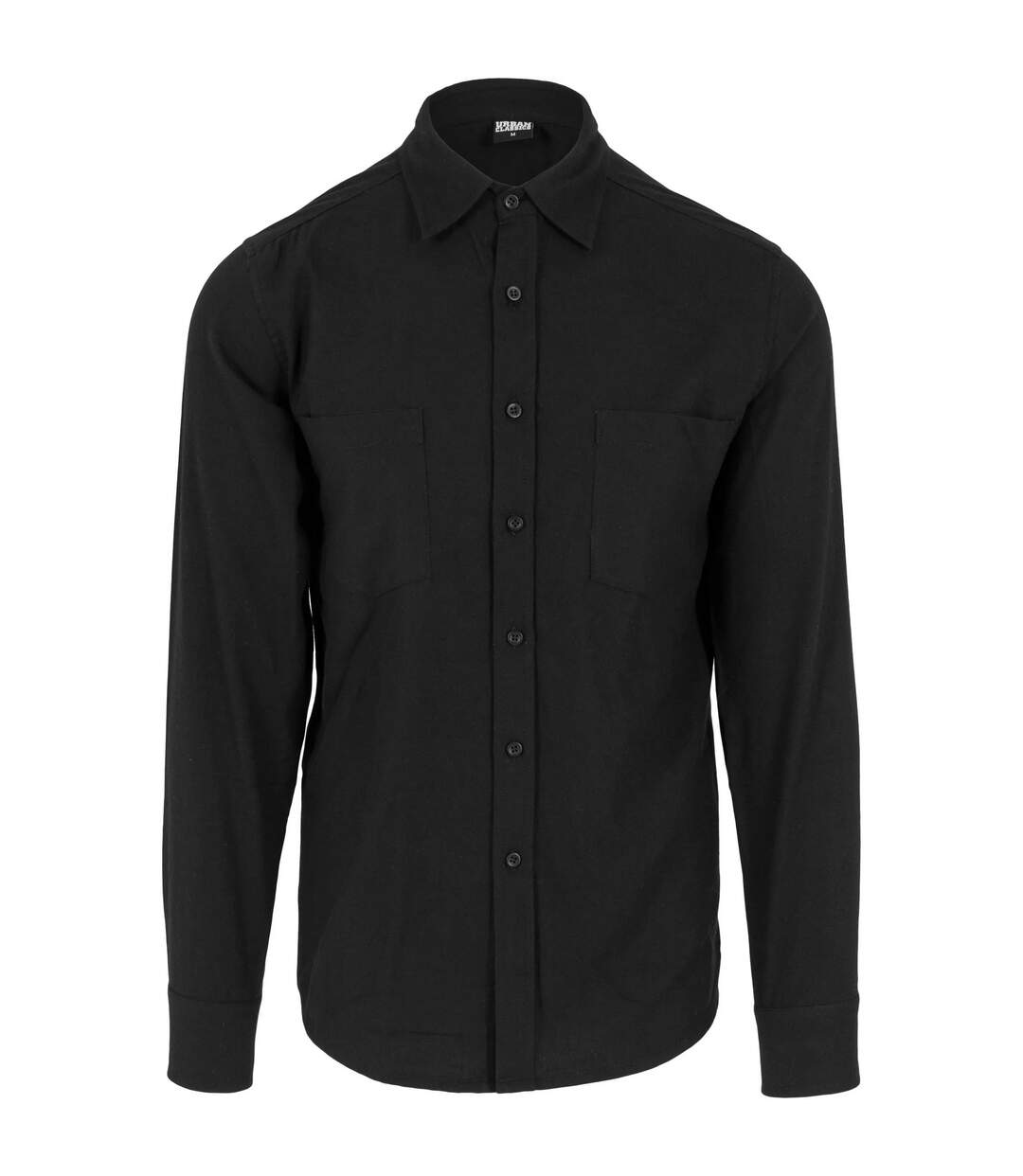 Chemise Motif/style À Carreaux Homme Noir Urban Classics-1