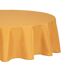 Nappe Antitache Ronde Unie 180cm Ocre-1