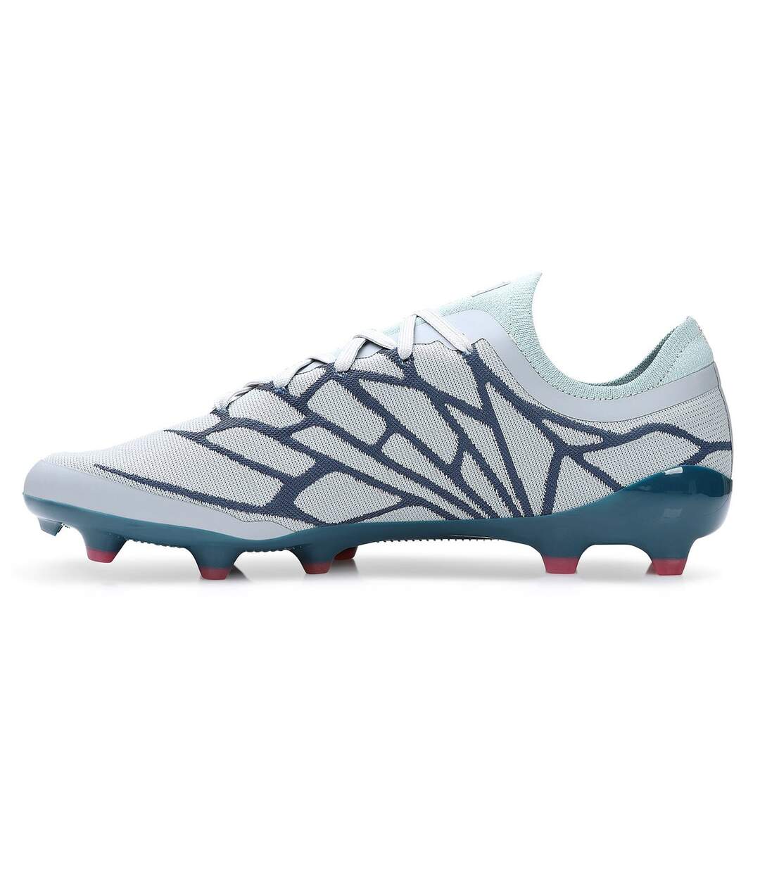 Mens Velocita Alchemist Pro Firm Ground Boots Plain Air Geronium Blue Coral Eggshell Umbro-3